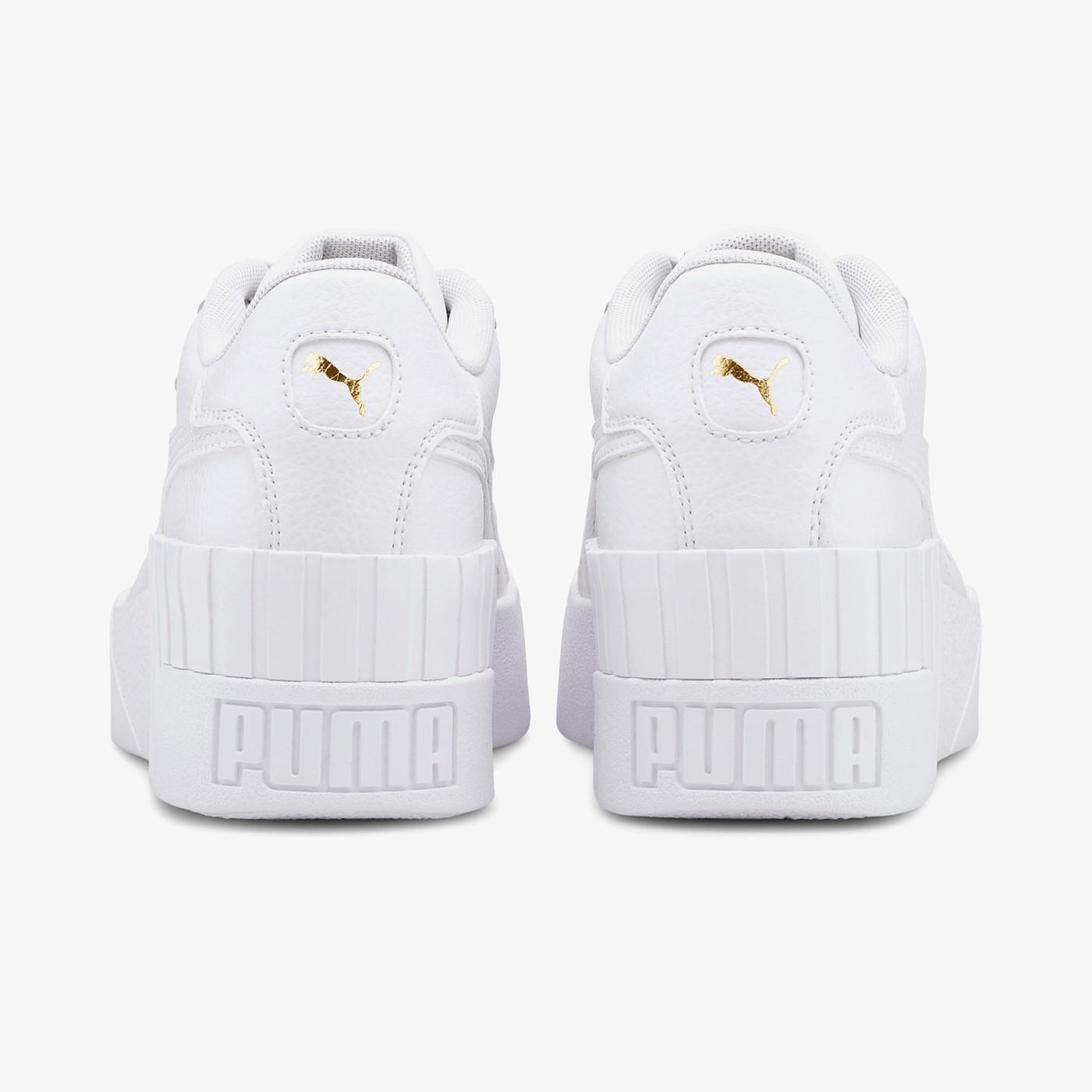 Puma Cali Wedge Kadın Platform Beyaz Spor Ayakkabı