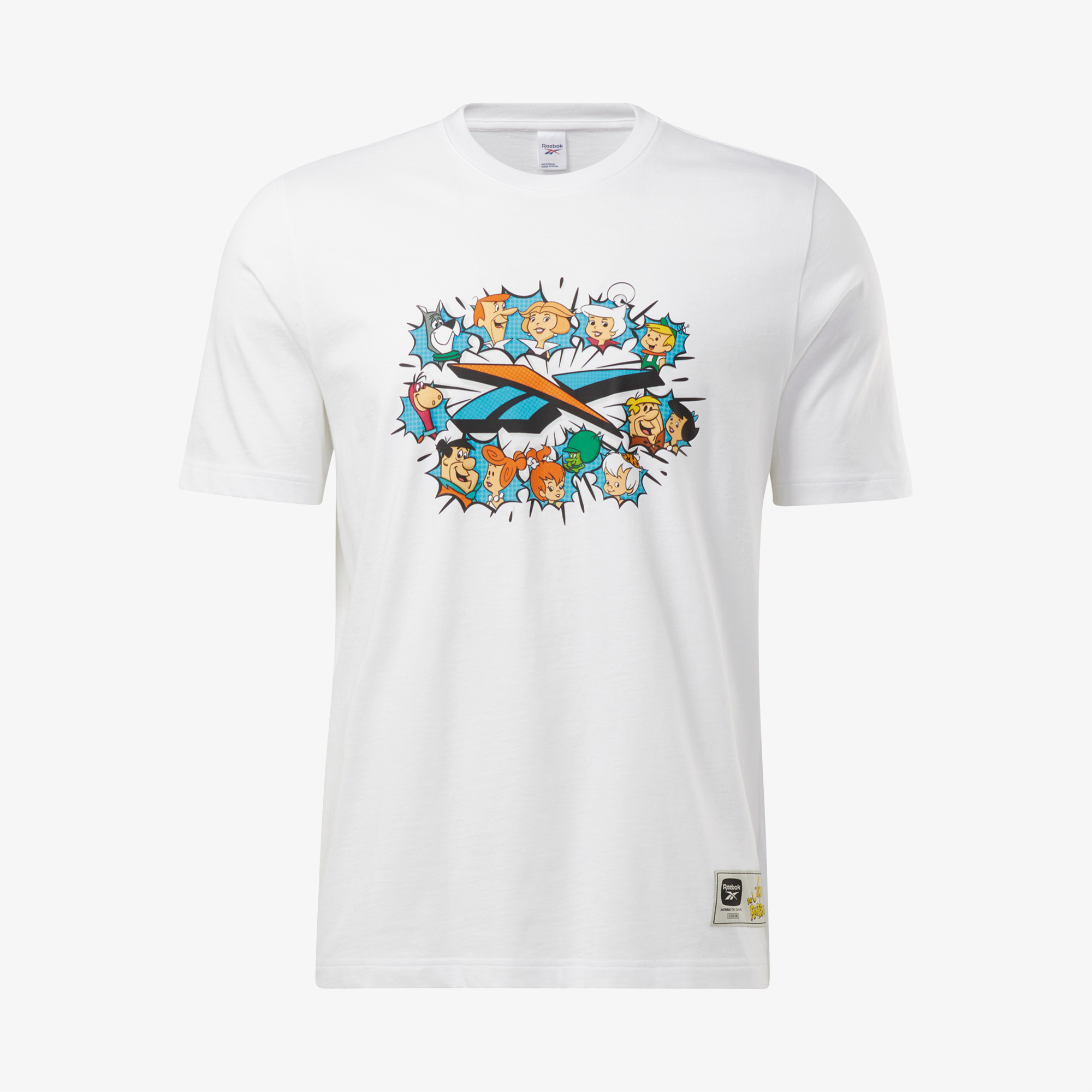 Reebok FJ Worlds Collide Unisex Beyaz T-Shirt