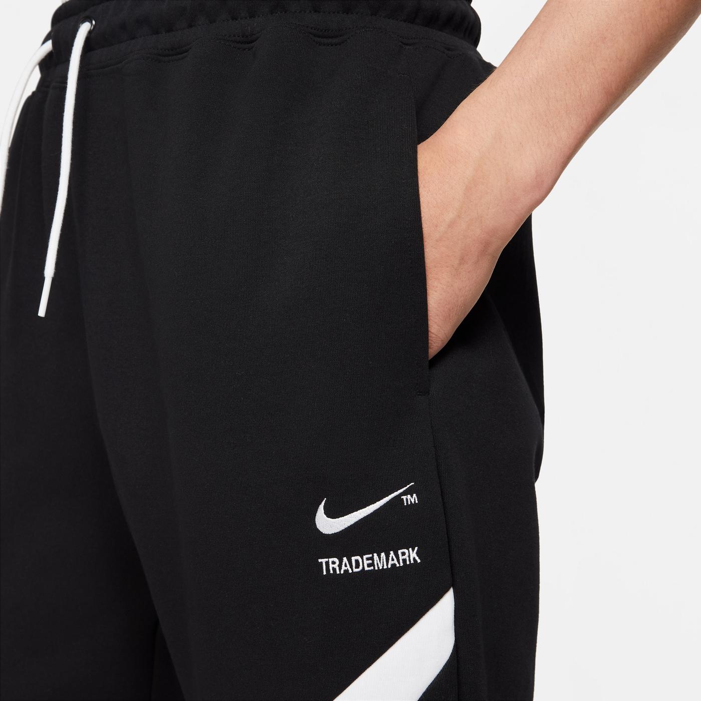 Nike Sportswear Swoosh Tech Fleece Erkek Siyah Eşofman Altı