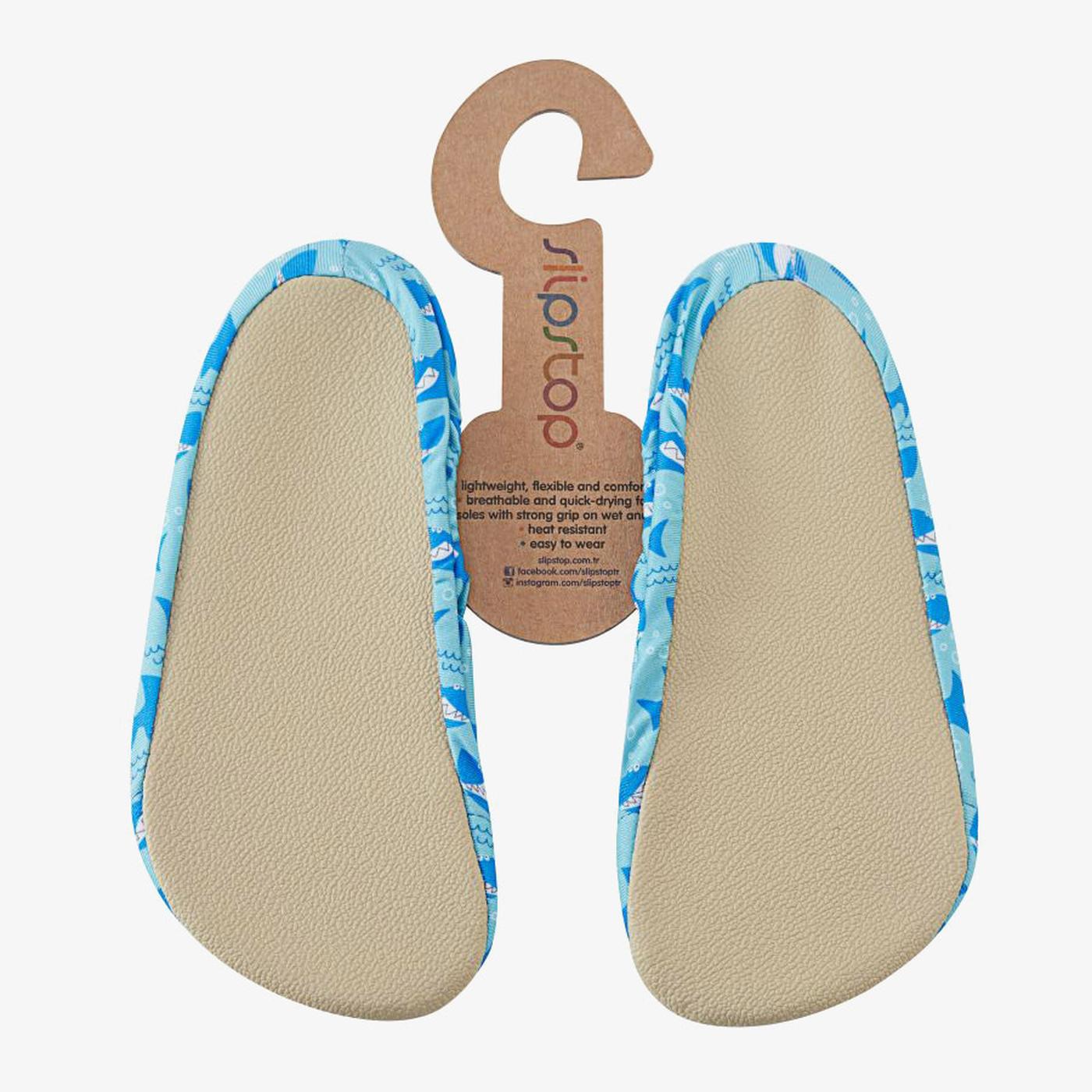 Slipstop Toothy Mavi Çocuk Havuz Ayakkabısı