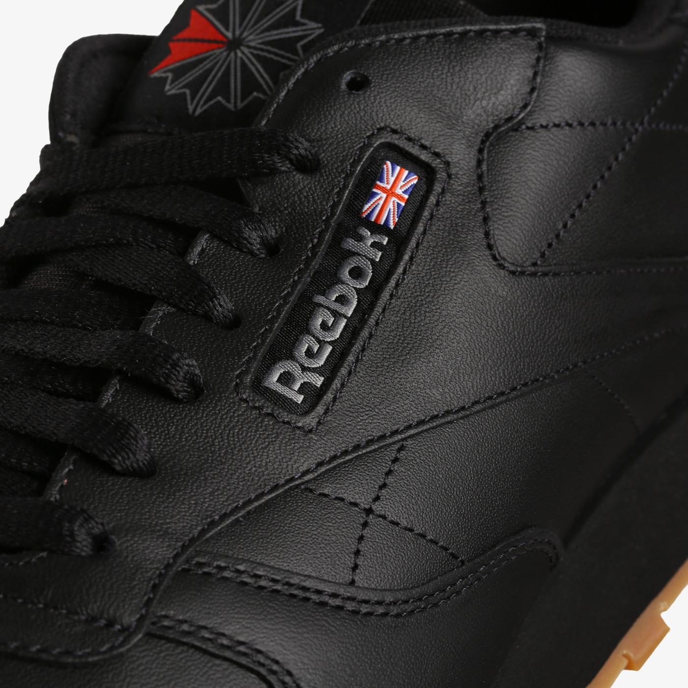 Reebok Classic Leather Erkek Siyah Spor Ayakkabı