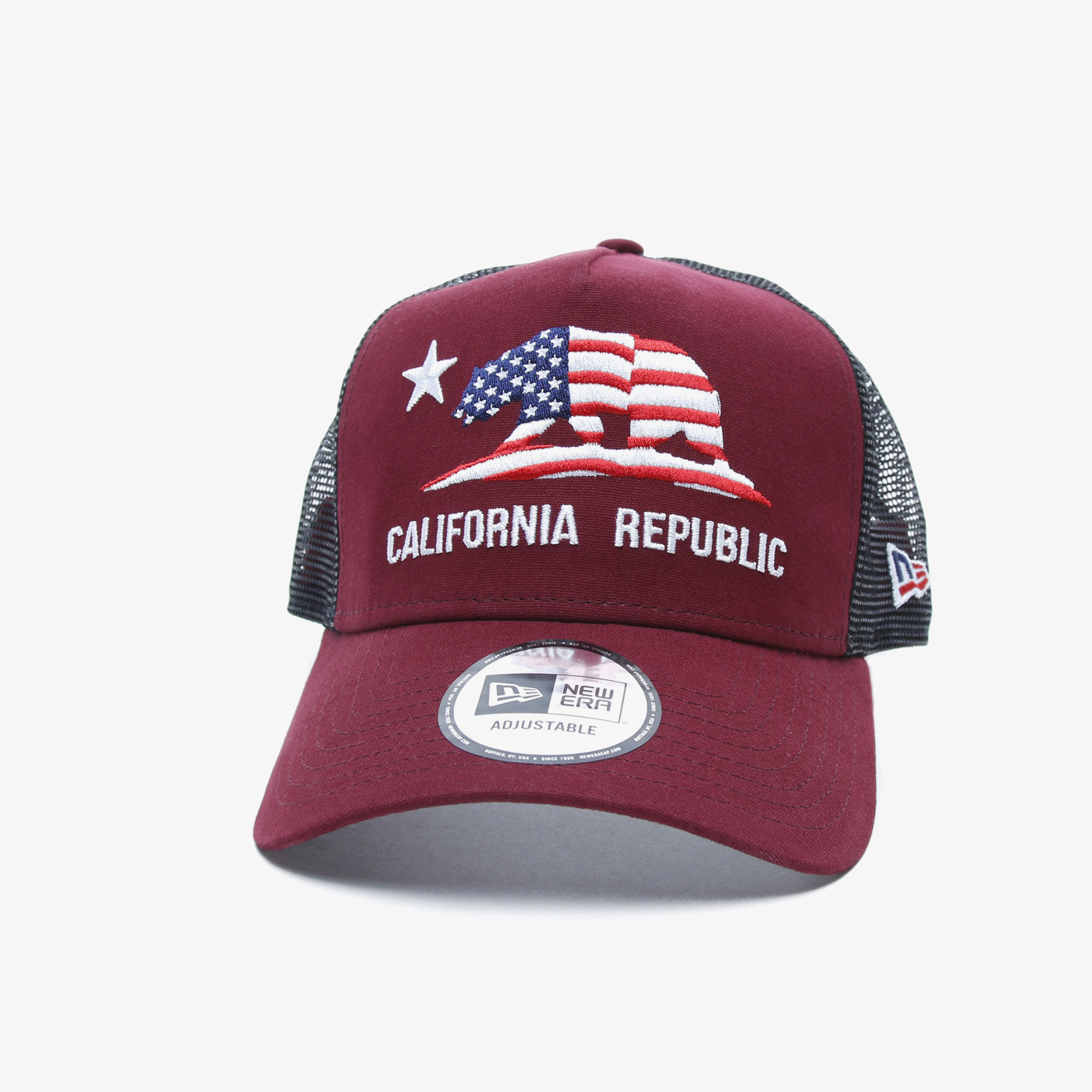 New Era Canvas California Unisex Bordo Şapka