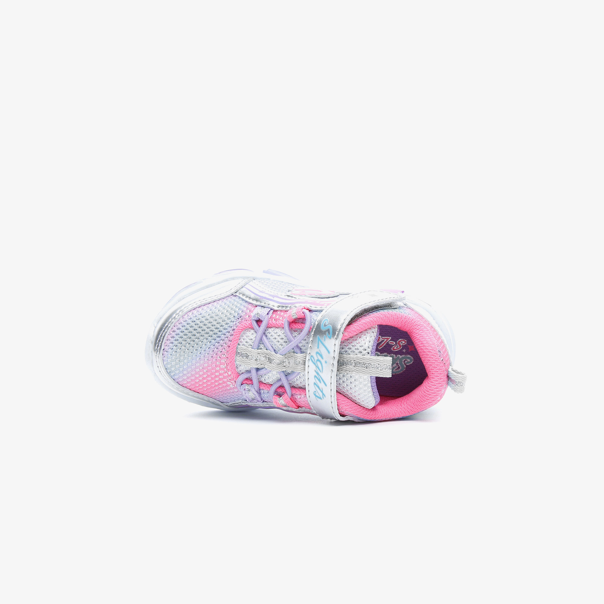 Skechers Shimmer Beams Işıklı Bebek Gri Spor Ayakkabı
