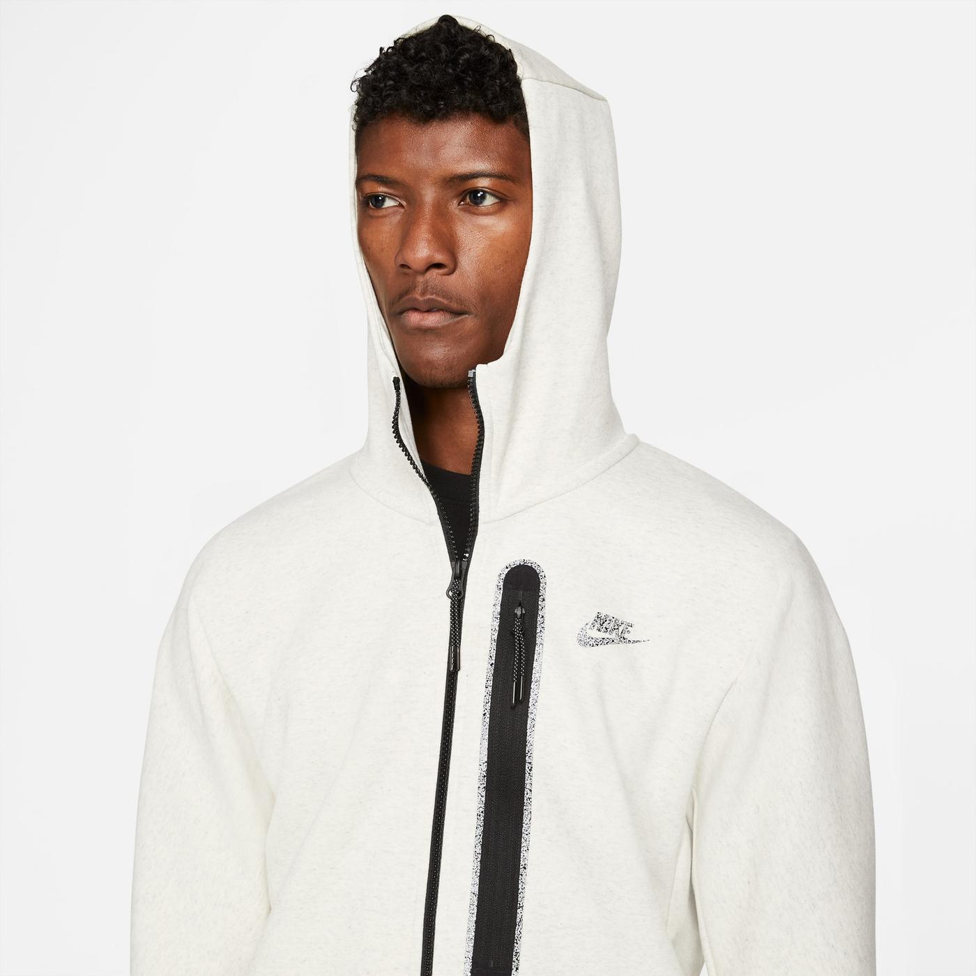 Nike Sportswear Tech Fleece Erkek Beyaz Eşofman Üstü