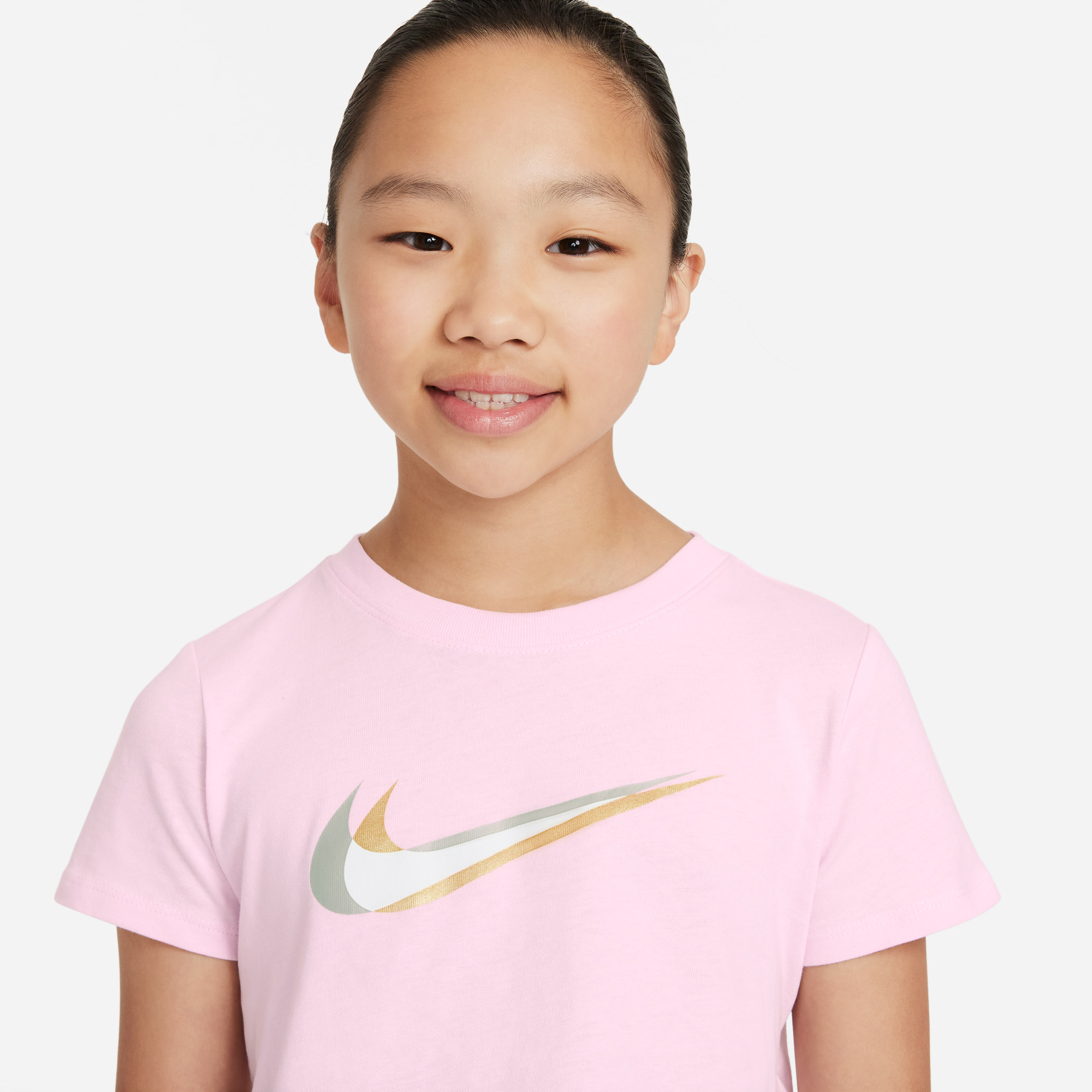 Nike Sportswear  Çocuk Pembe Crop T-Shirt
