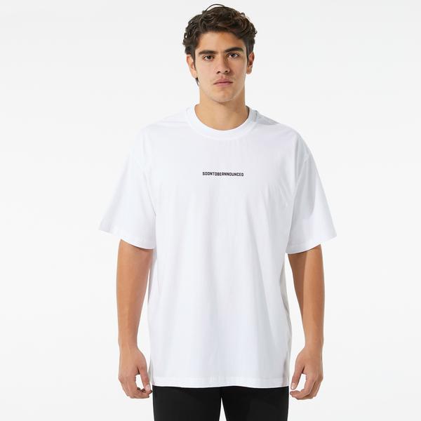 Soon To Be Announced Erkek Beyaz T-Shirt