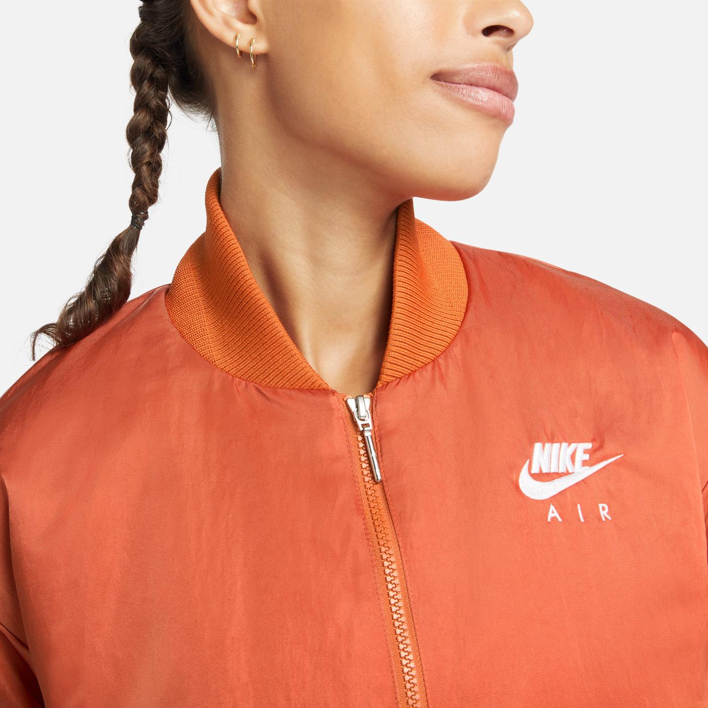 Nike Air Therma-FIT Kadın Turuncu Ceket
