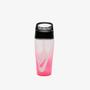 Nike Hypercharge Straw Bottle 16 Oz Unisex Pembe Suluk