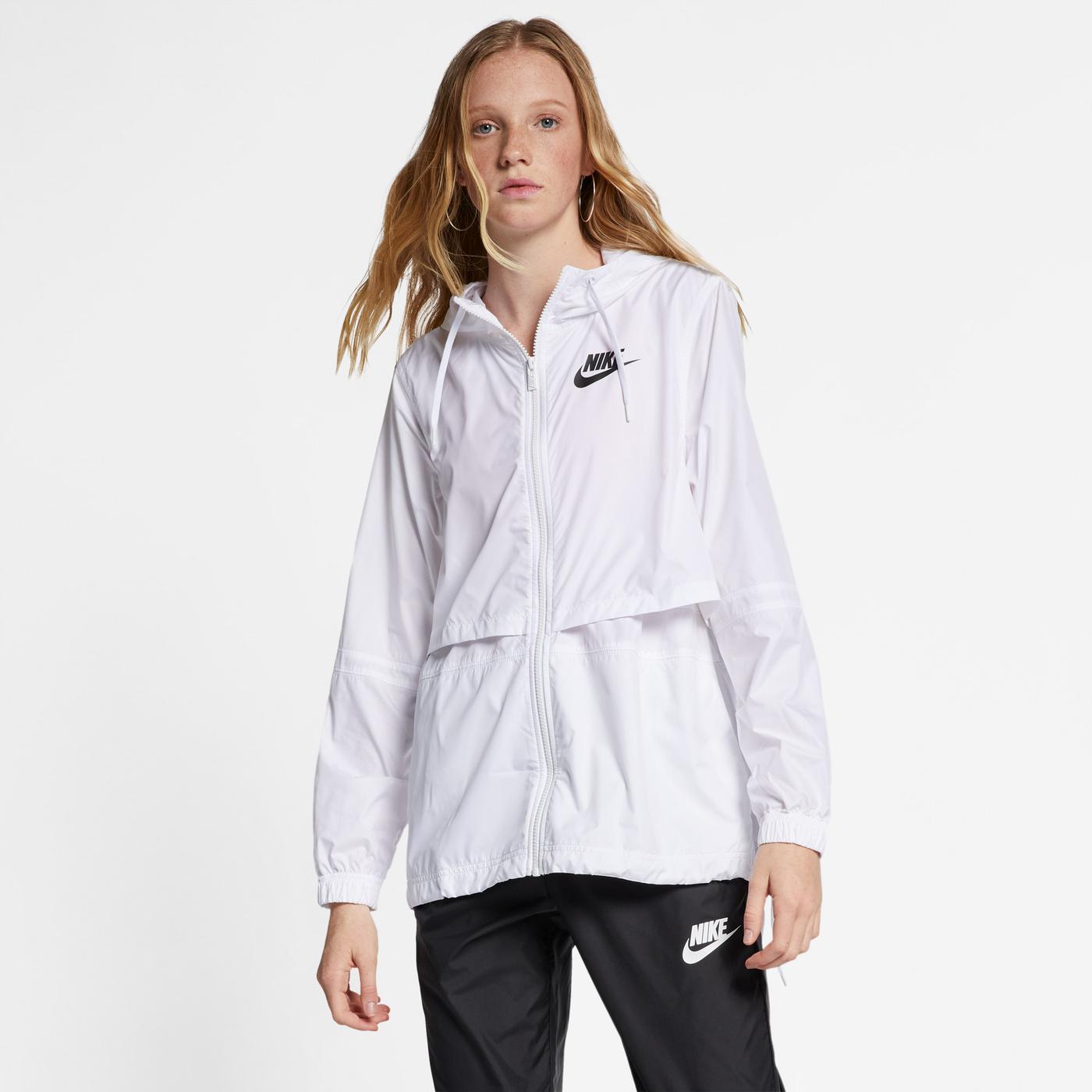Nike Sportswear Repel Kadın Beyaz Ceket