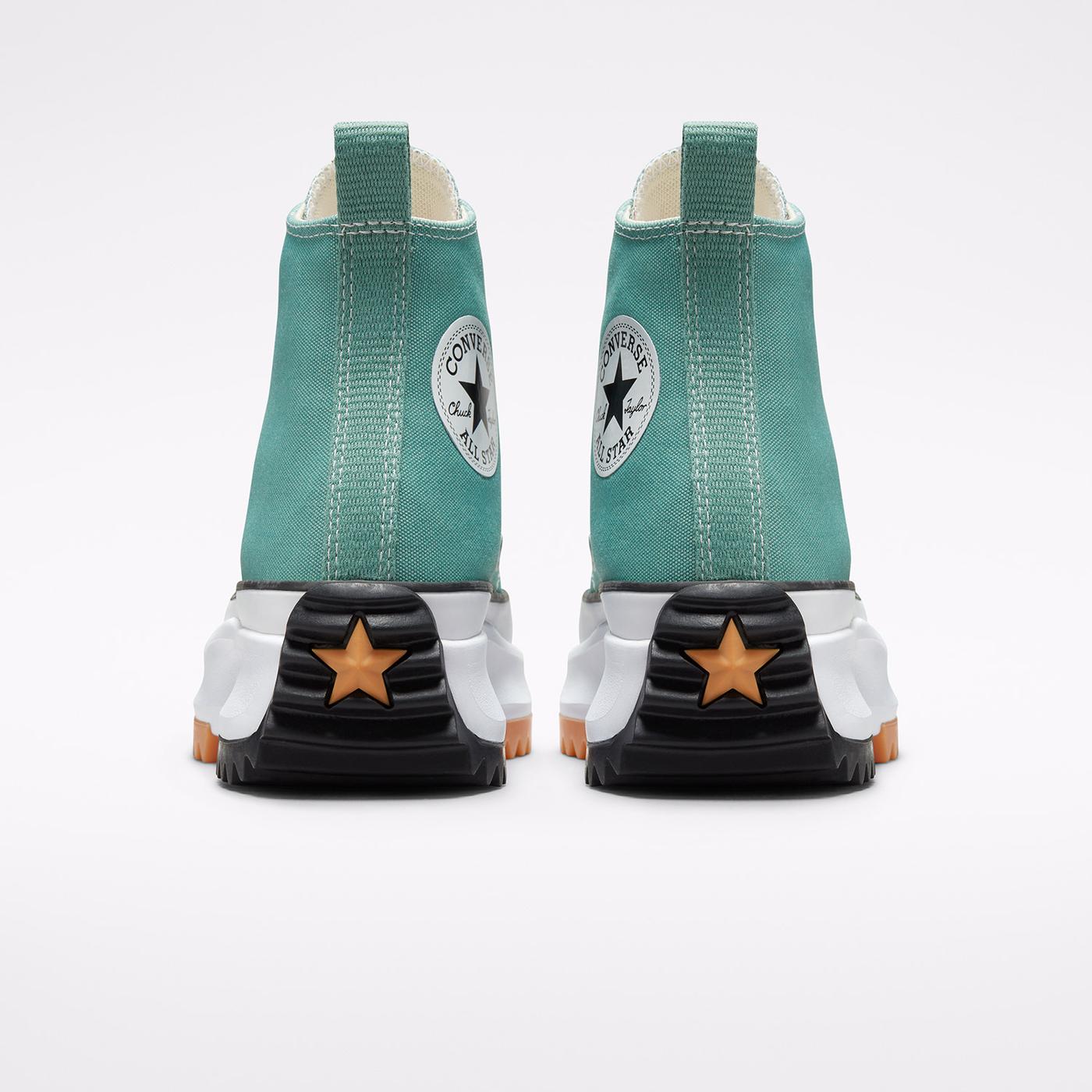Converse Run Star Hike Recycled Polyester Platform Unisex Yeşil Sneaker
