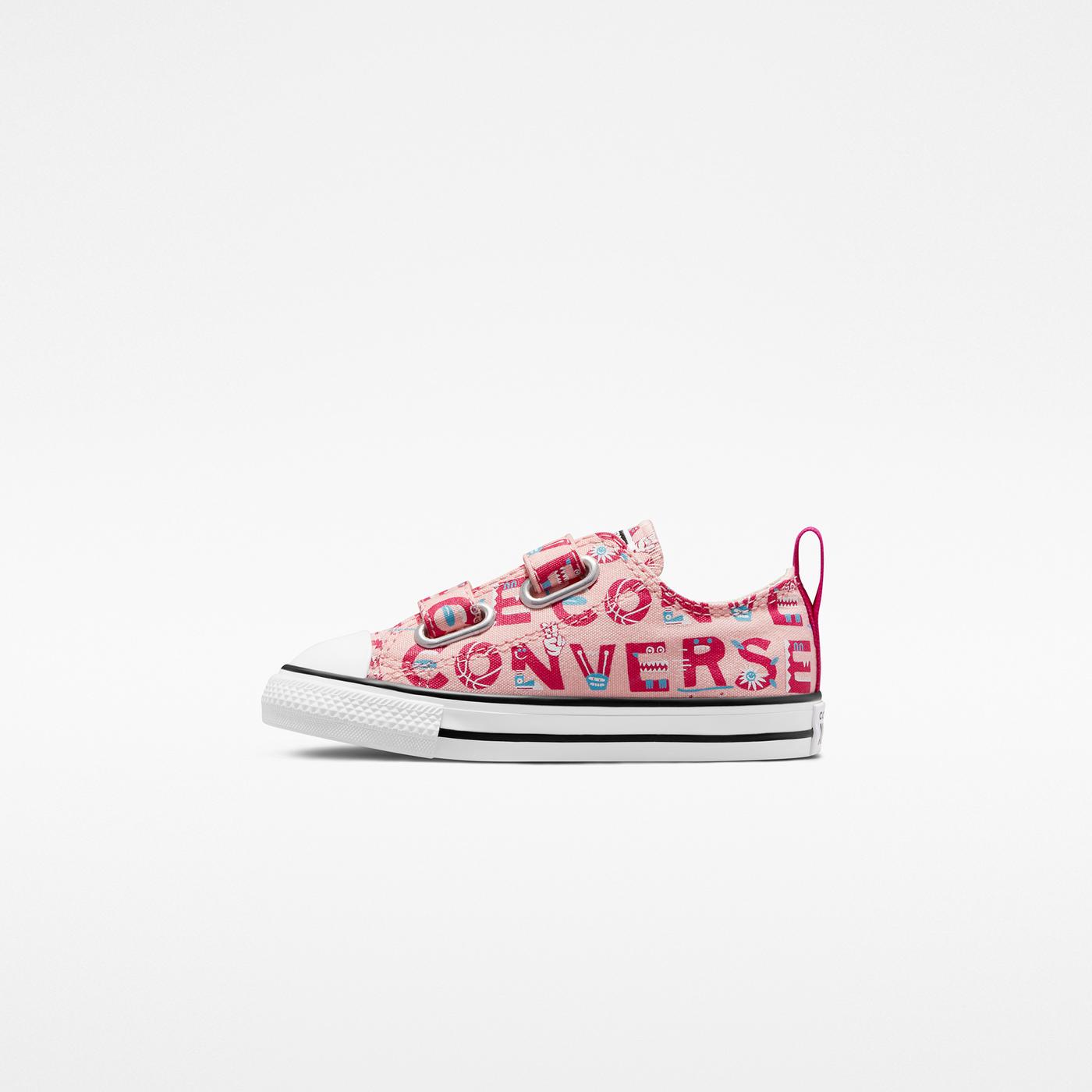 Converse Chuck Taylor All Star 2V Creature Feature Çocuk Pembe Sneaker