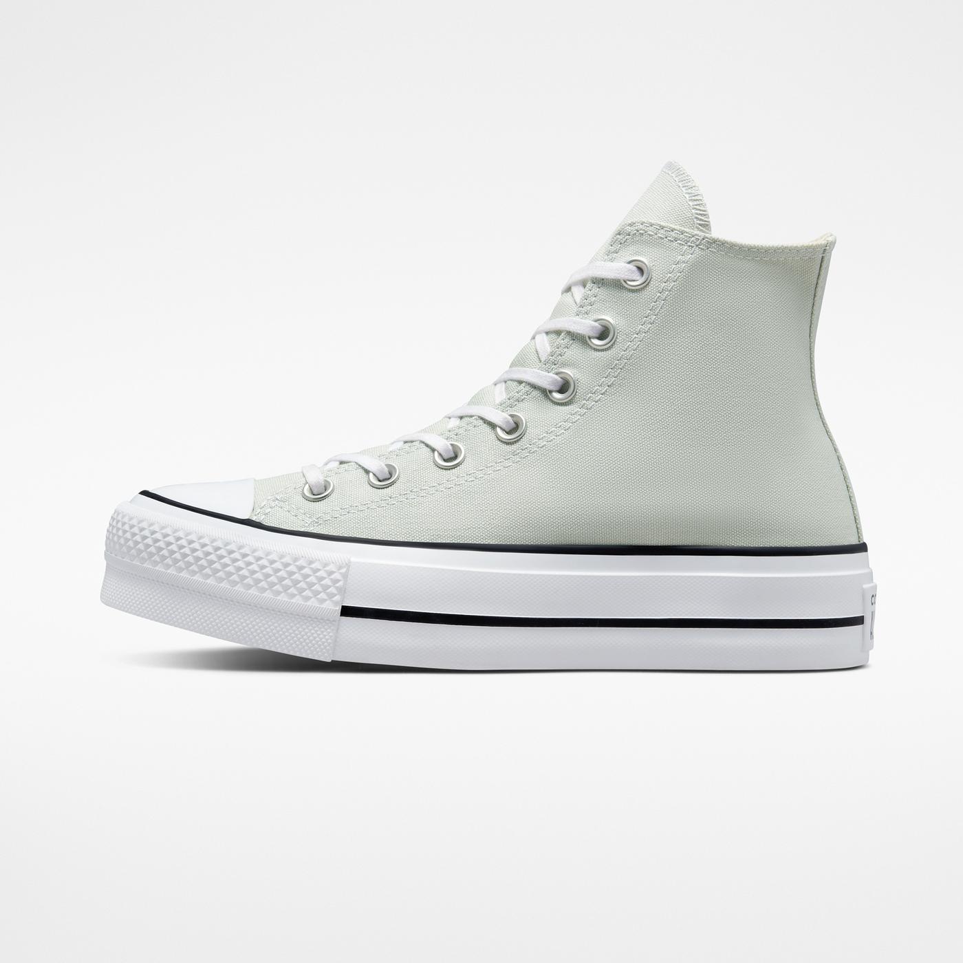 Converse Chuck Taylor All Star Lift Canvas Platform Kadın Yeşil Sneaker