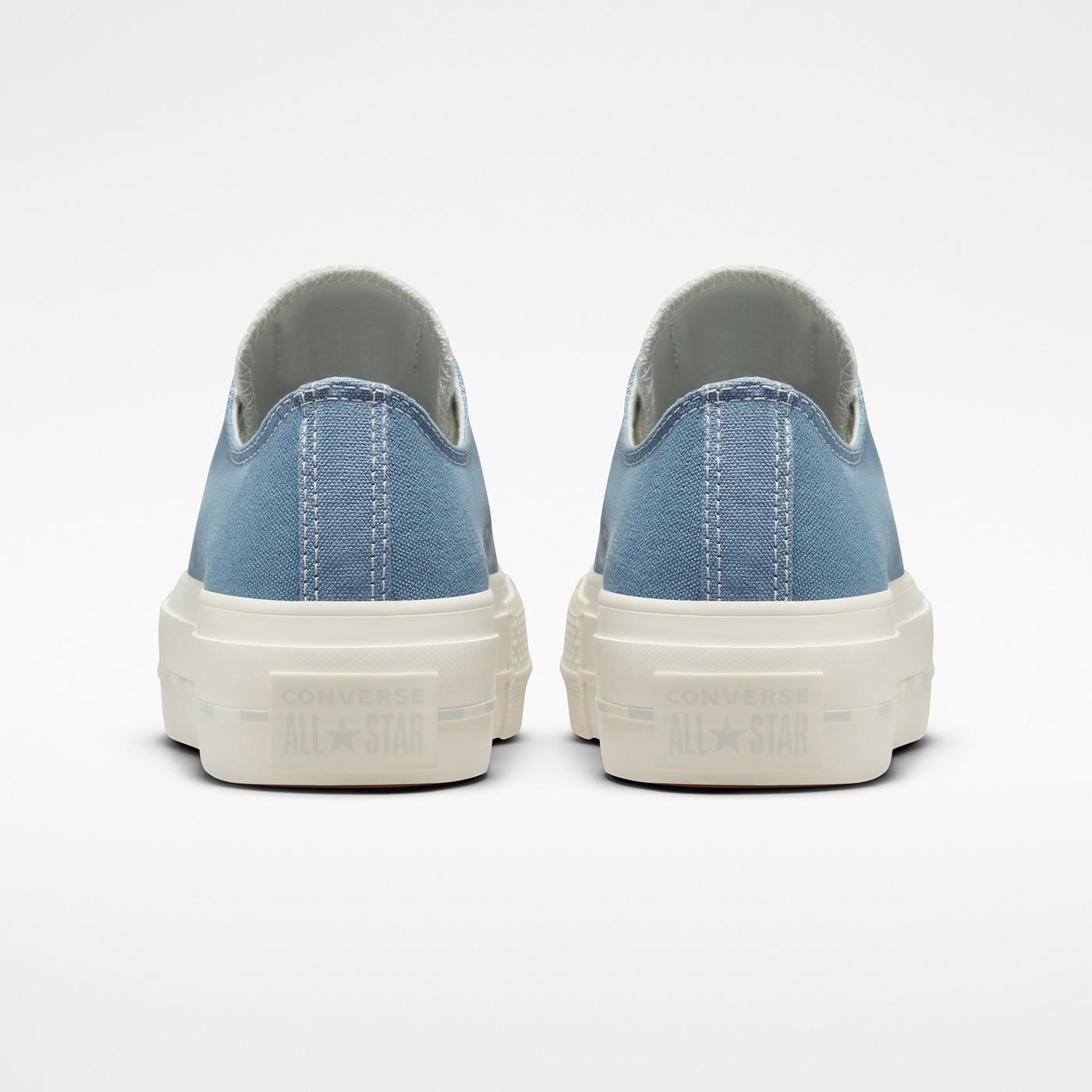 Converse Chuck Taylor All Star Lift Crafted Canvas Platform Kadın Mavi Sneaker