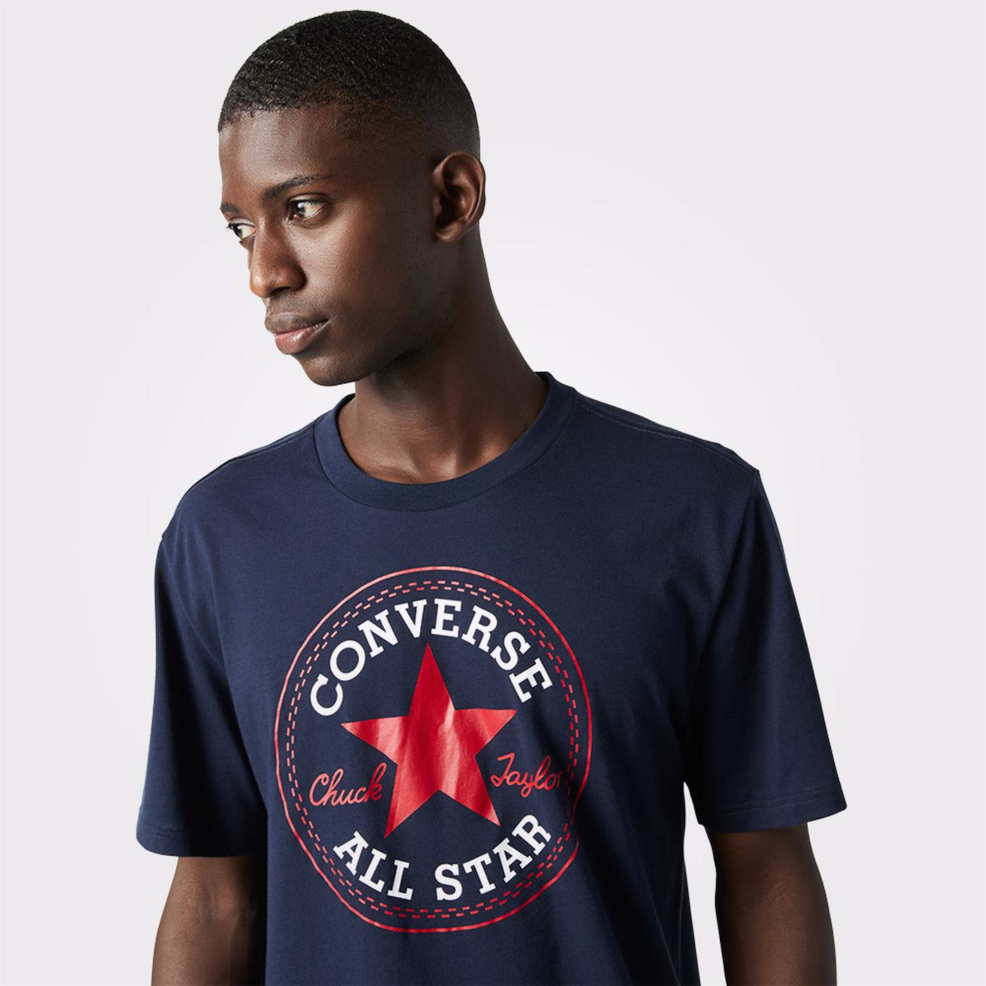 Converse Nova Chuck Erkek Lacivert T-Shirt
