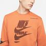 Nike Sportswear Sport Essentials+ Erkek Turuncu Sweatshirt