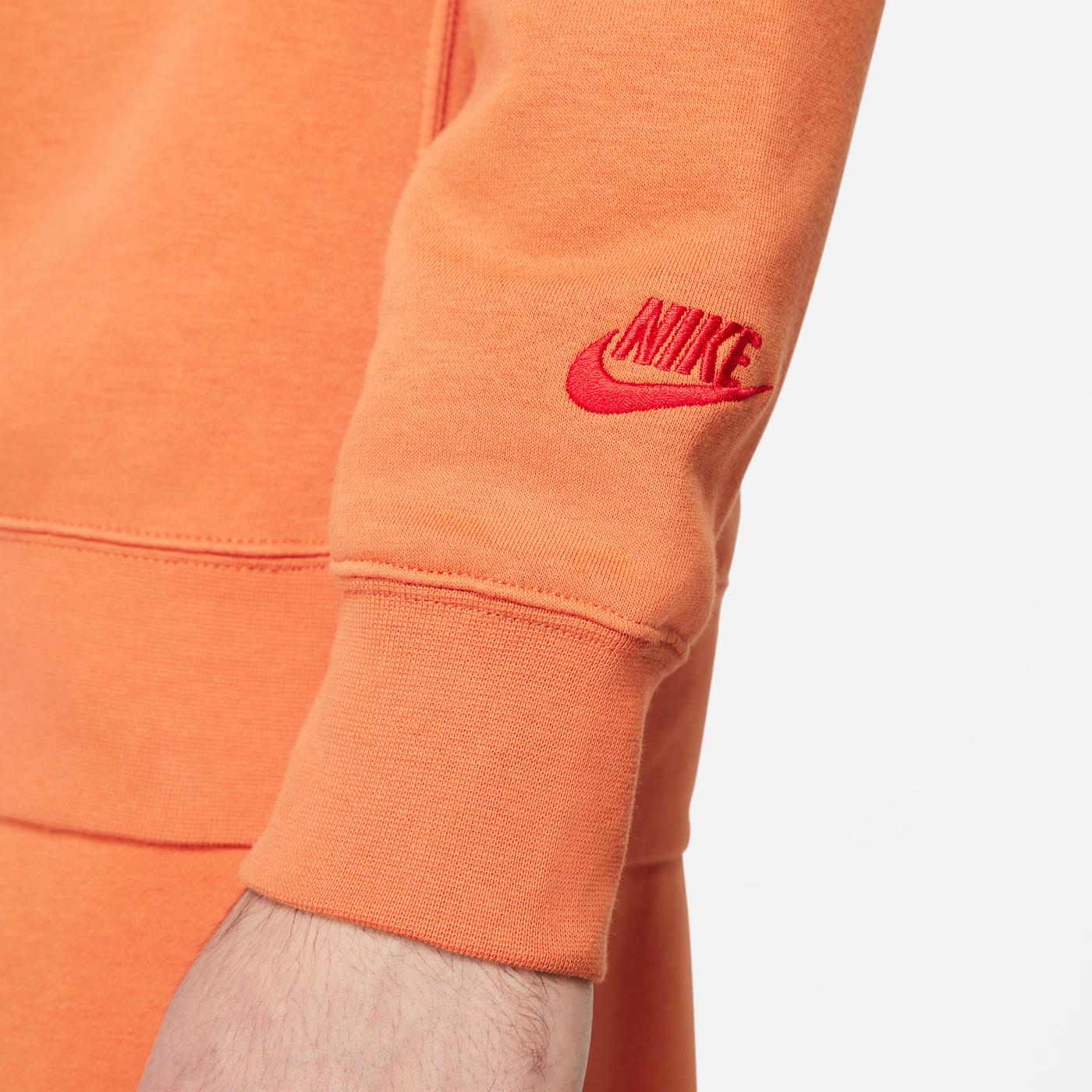 Nike Sportswear Sport Essentials+ Erkek Turuncu Sweatshirt