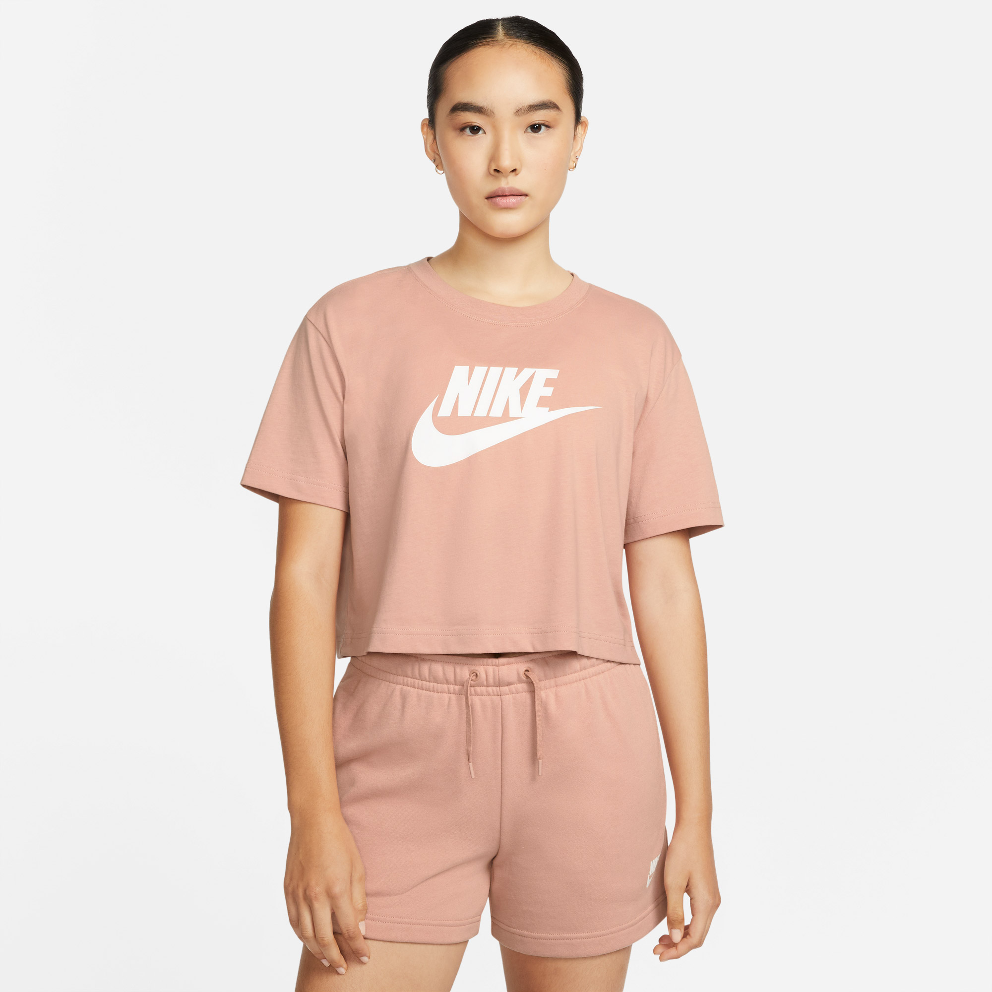Nike Sportswear Essential Kadın Pembe T-Shirt