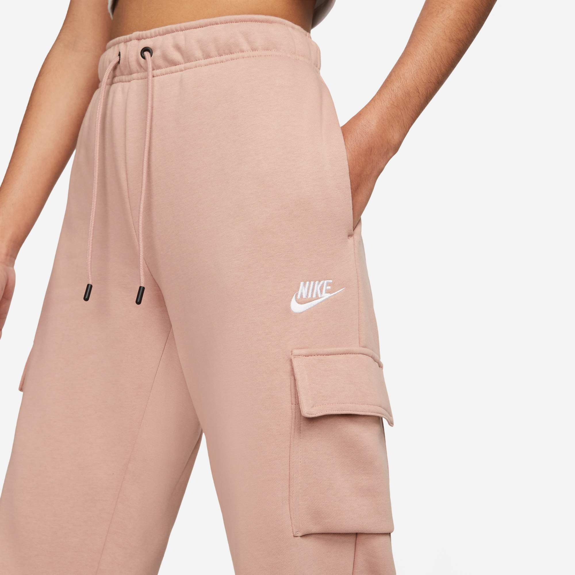 Nike Sportswear Essentials Kadın Pembe Eşofman Altı