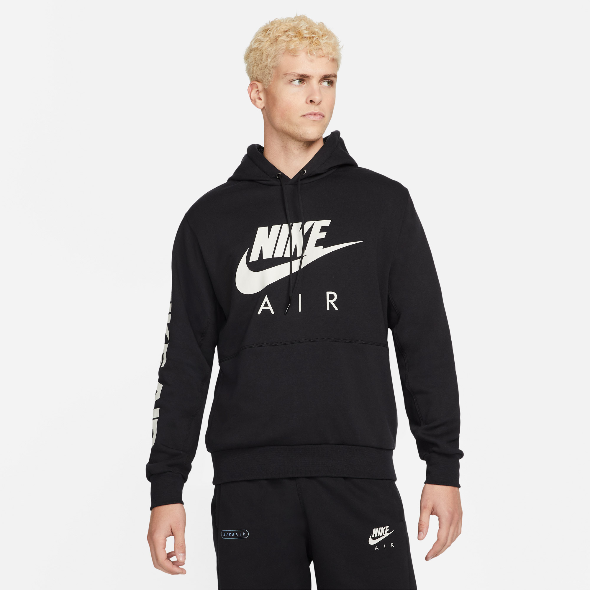 Nike Air Kapüşonlu Erkek Siyah Sweatshirt