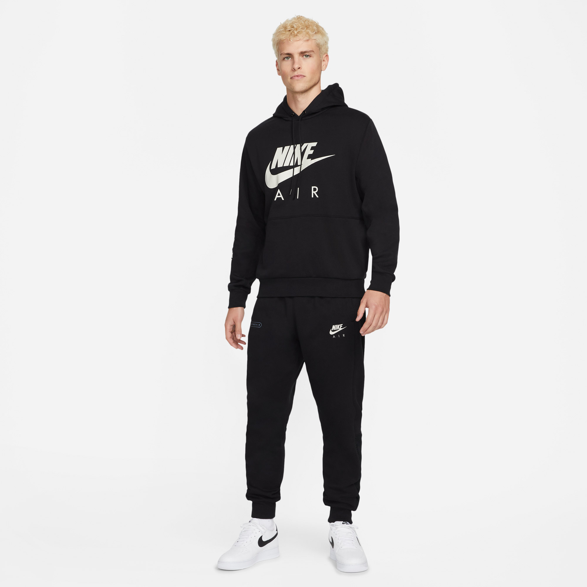 Nike Air Kapüşonlu Erkek Siyah Sweatshirt