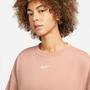 Nike Sportswear Collection Essentials Kadın Pembe Sweatshirt