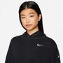 Nike Sportswear Swoosh Kadın Siyah Kapüşonlu Sweatshirt