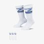Nike Sportswear Everyday Essential Unisex 3'lü Beyaz Çorap