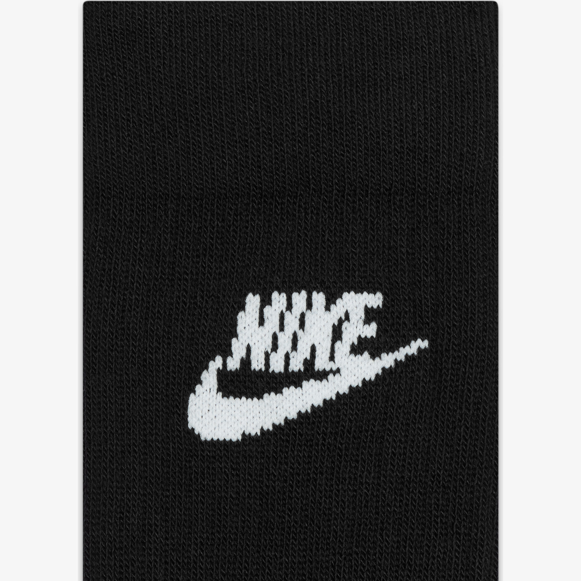 Nike Sportswear Everyday Essential Unisex 3'lü Siyah Çorap