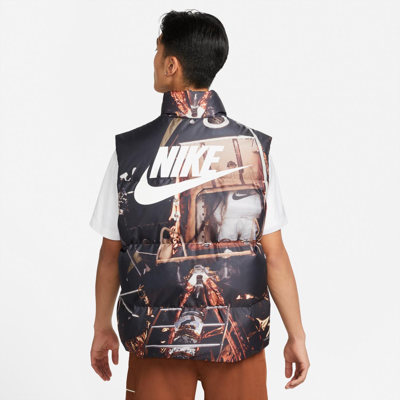 Nike Sportswear Therma-FIT Dolgulu Erkek Siyah Yelek