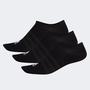 adidas Light Nosh 3'lü Unisex Siyah Çorap
