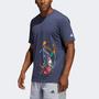 adidas Dame Avatar Erkek Lacivert T-Shirt