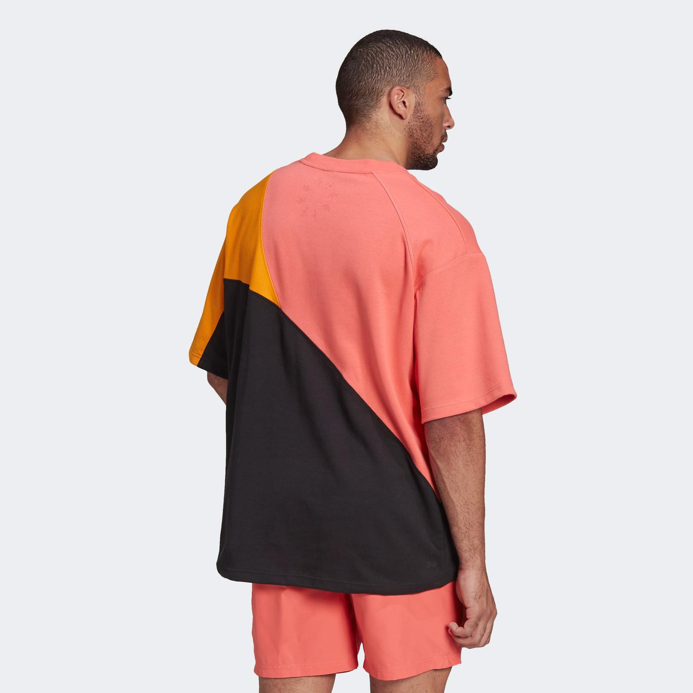 adidas Adicolor Colorblock Erkek Renkli T-Shirt