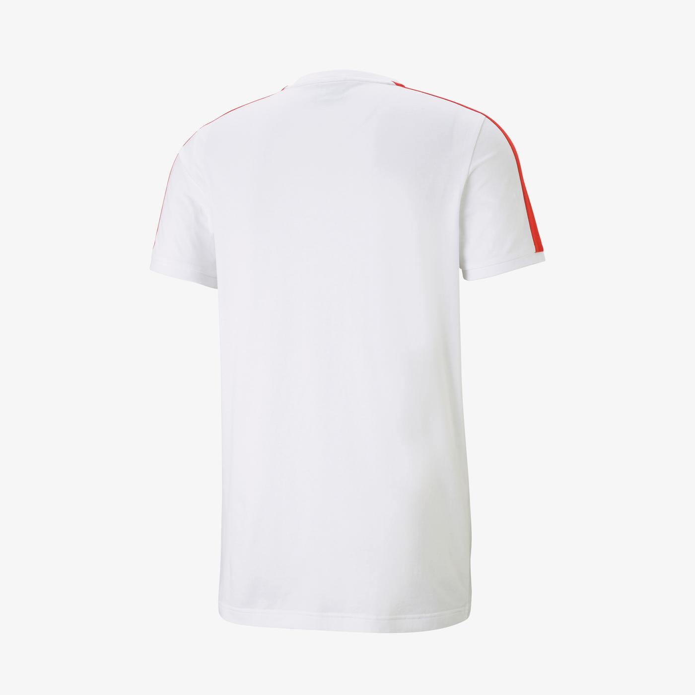 Puma Iconic T7 Erkek Beyaz T-Shirt