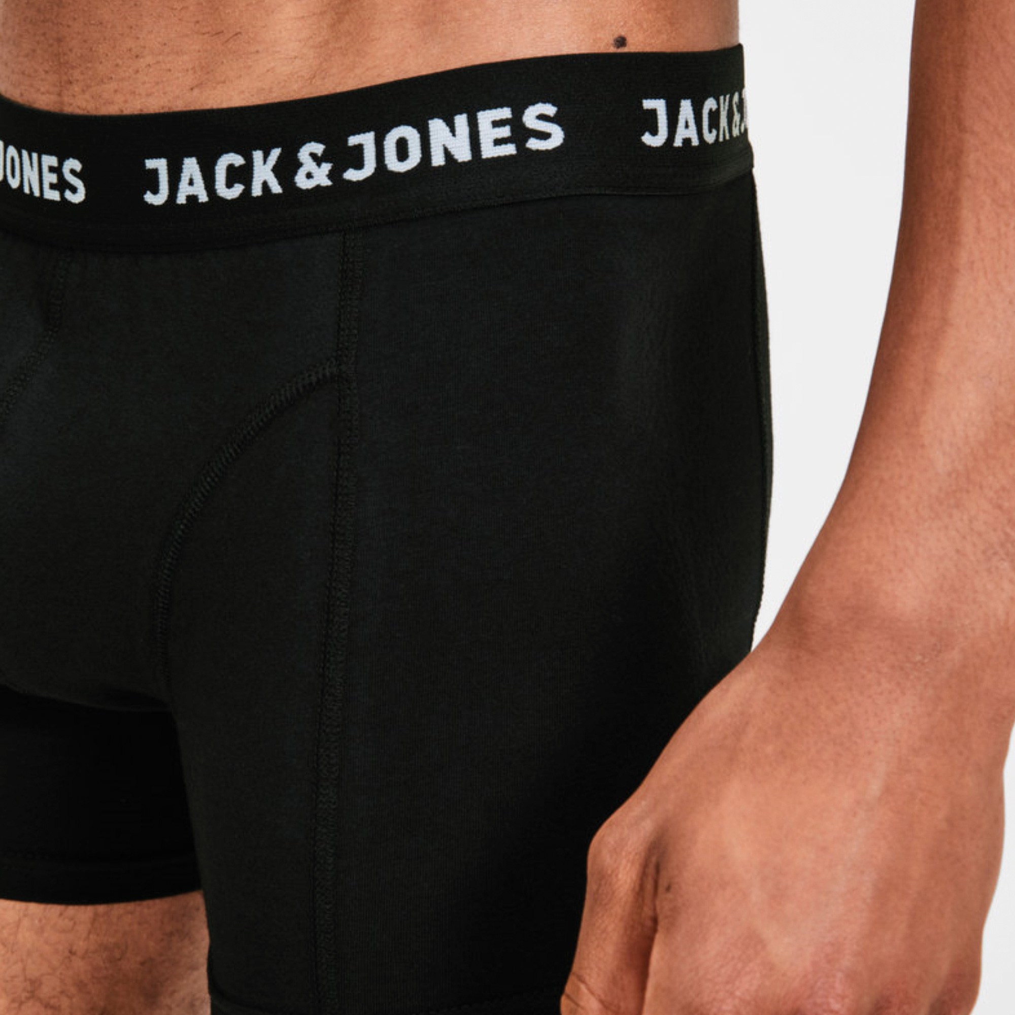 Jack & Jones Erkek Siyah 2'li Boxer