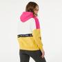 Skechers W Multicolor Panel Hoodie Kadın Sarı Sweatshirt