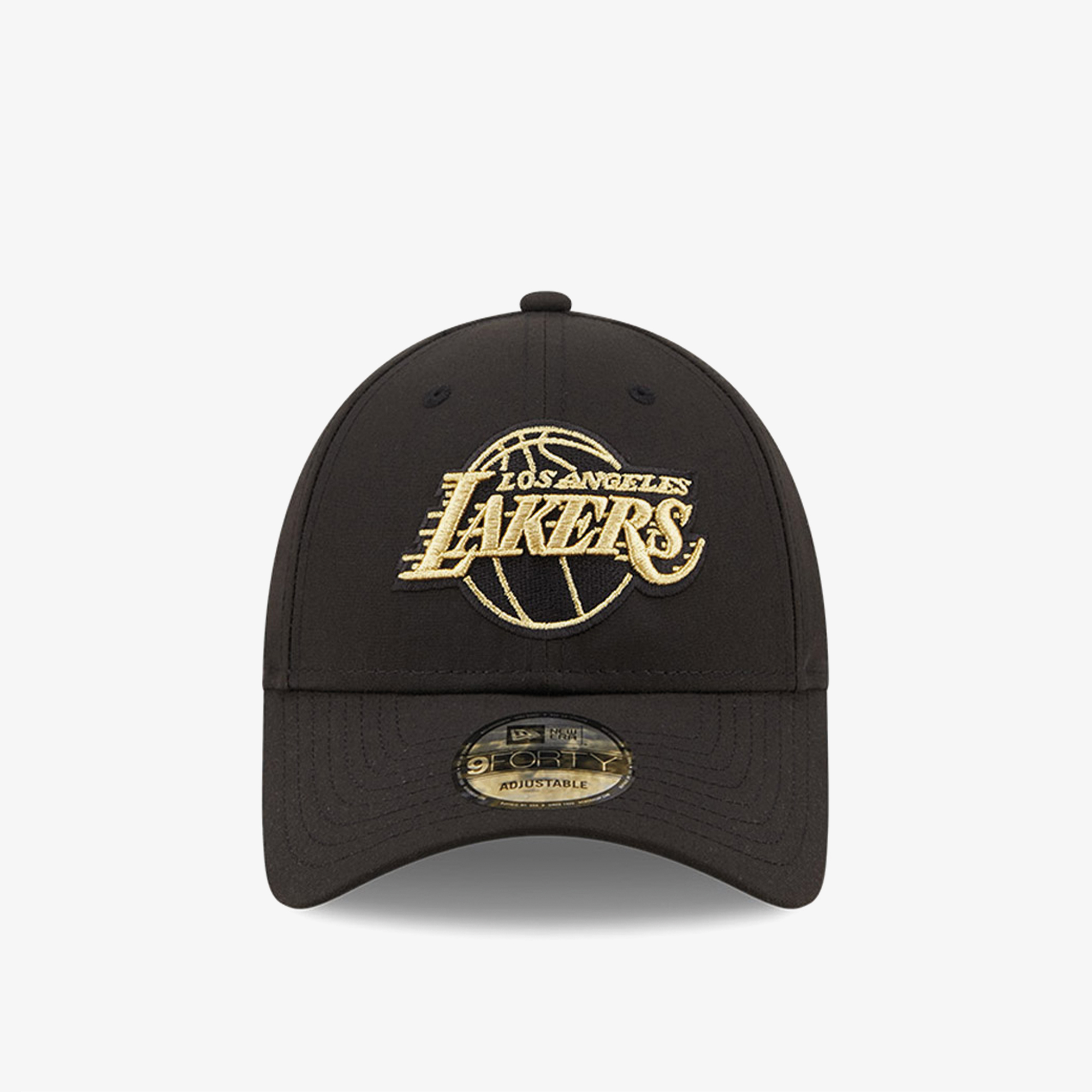 New Era 9FORTY LA Lakers Gold Logo Unisex Siyah Şapka