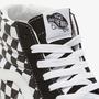 Vans Checkerboard Sk8-HI Platform 2.0 Siyah - Beyaz Kadın Sneaker