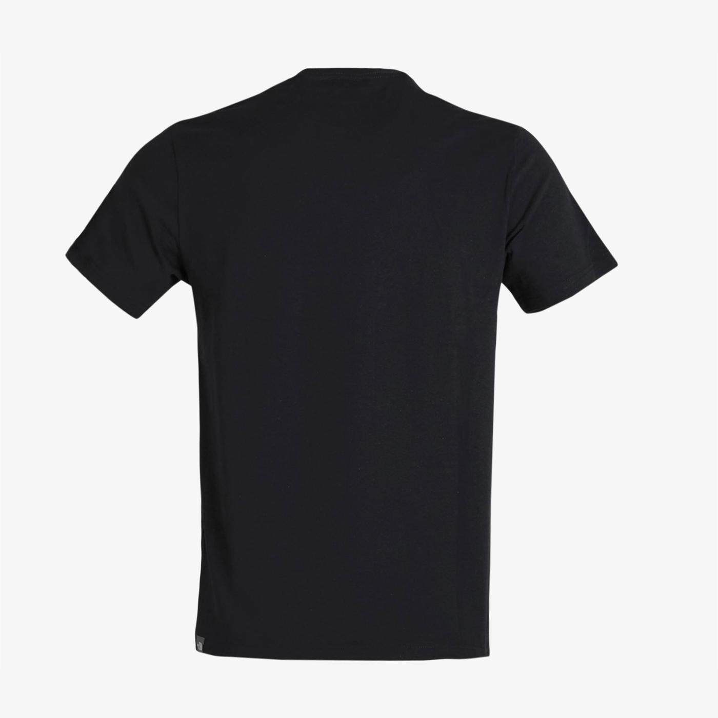 The North Face M S/S Gps Tee  istanbul Erkek Siyah T-Shirt