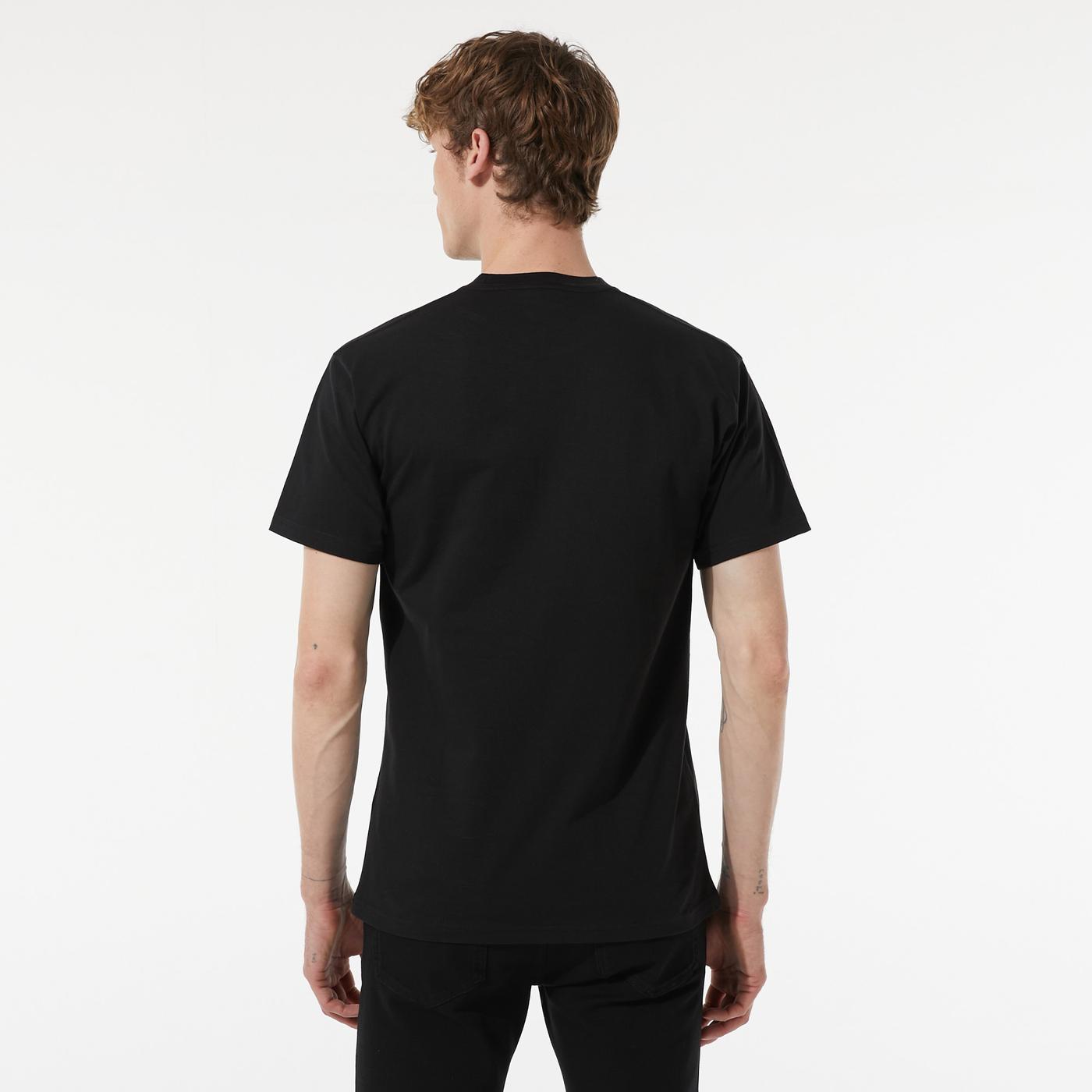 Vans Anaheim Print Mash Up Retro Floral Ss Erkek Siyah T-Shirt