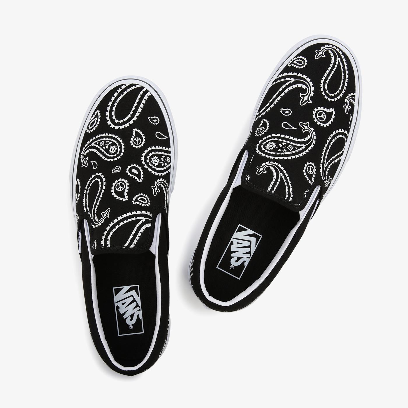 Vans UA Classic Slip-On Unisex Siyah Sneaker