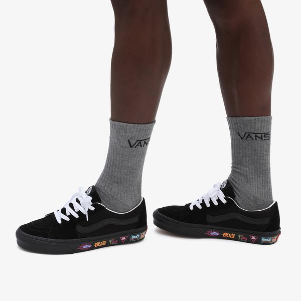 Vans UA Sk8-Low Unisex Siyah Sneaker