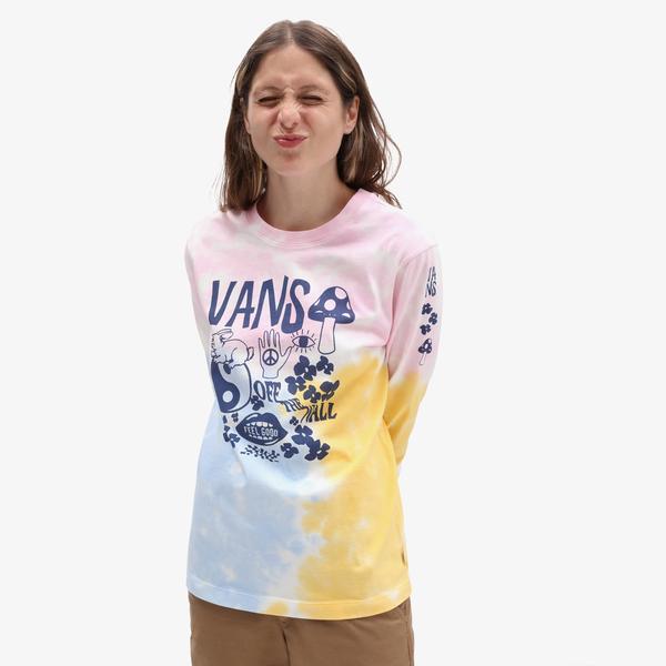 Vans Masc'D Mind Ls Bff Kadın Renkli T-Shirt