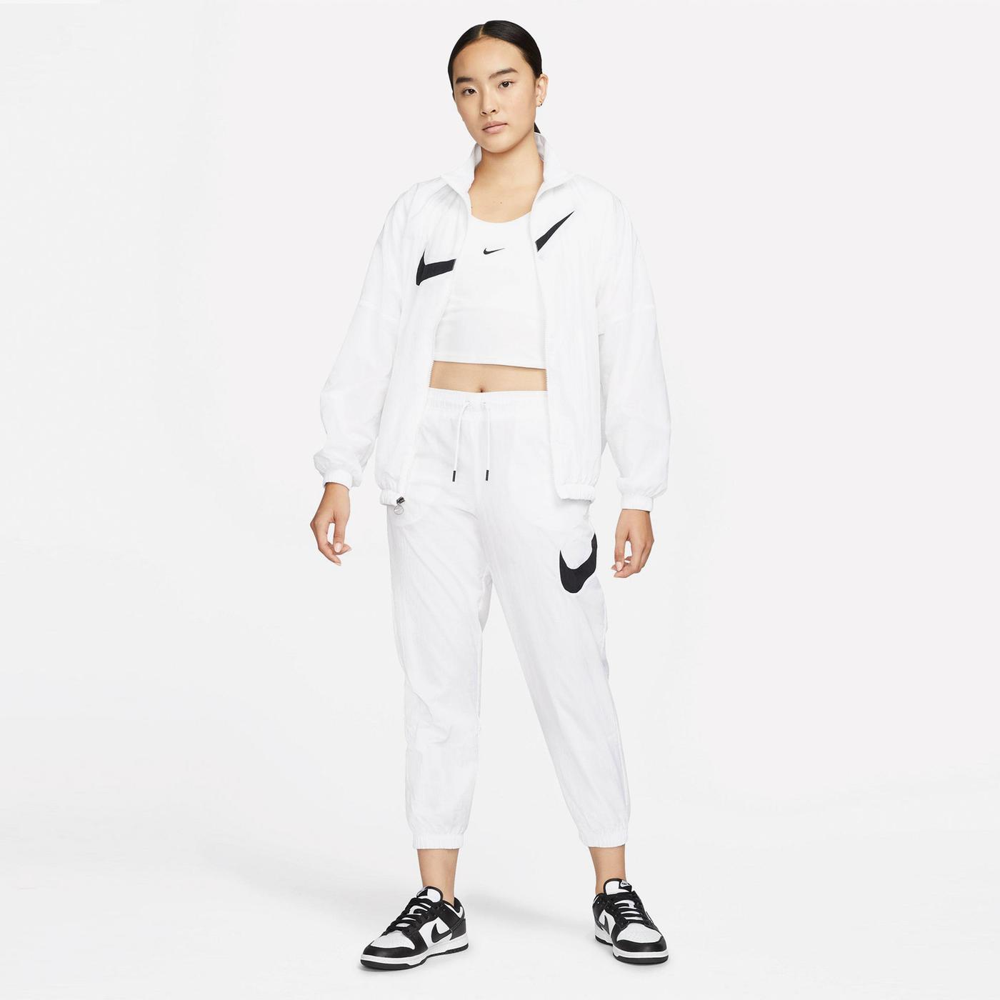 Nike Sportswear Essential Kadın Beyaz Ceket