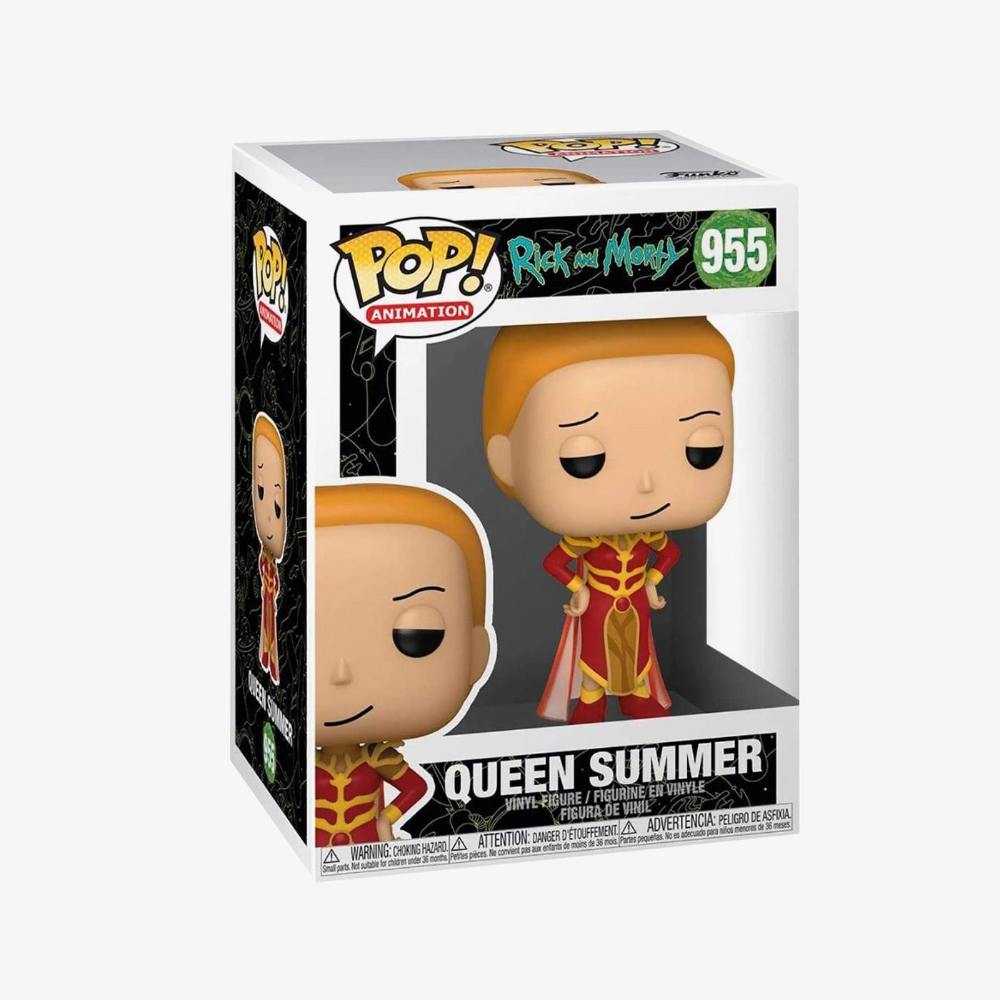 Funko POP Animation: Rick & Morty- Queen Summer Rick and Morty Unisex Renkli Figür