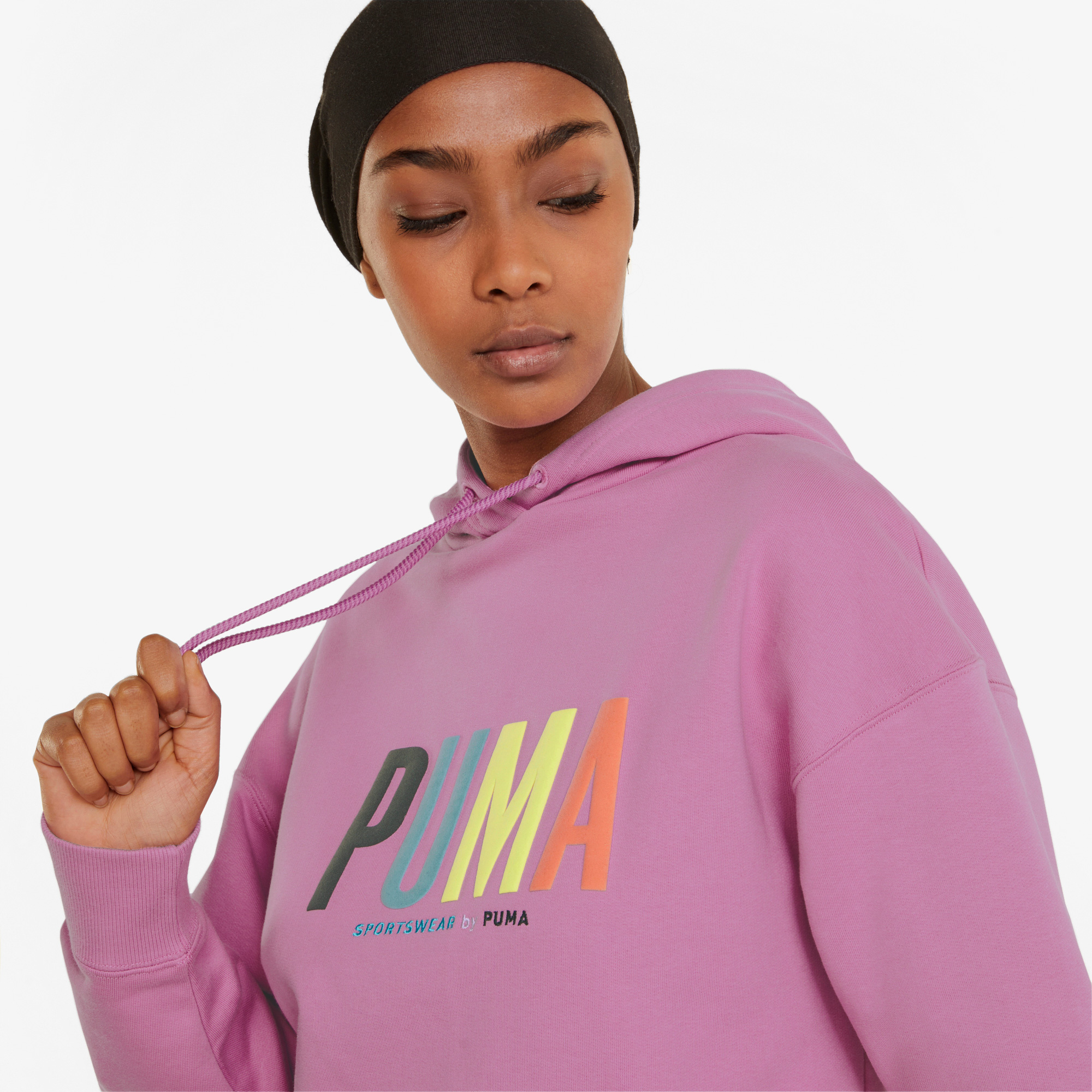 Puma Sportstyle Prime Kadın Pembe Kapüşonlu Sweatshirt