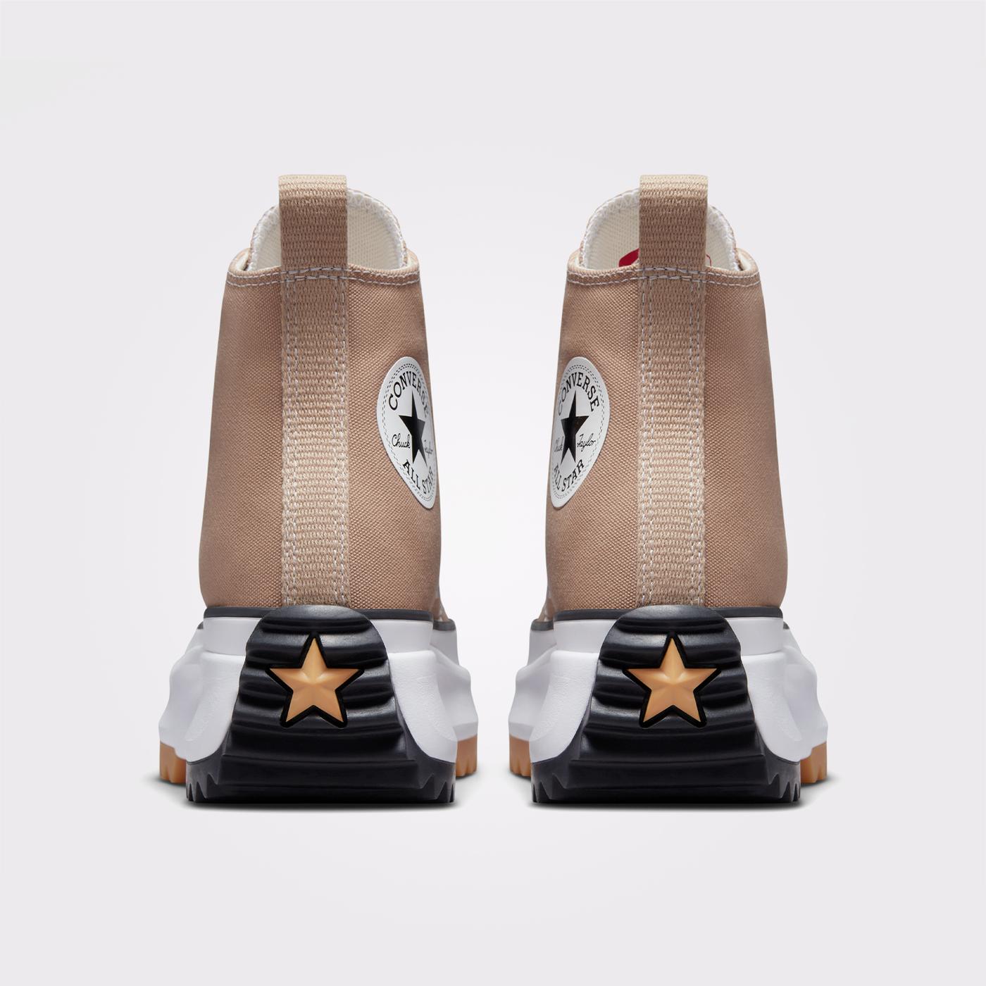 Converse Run Star Hike Recycled Polyester Platform Unisex Bej Sneaker