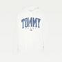 Tommy Hilfiger Collegiate Erkek Beyaz Sweatshirt