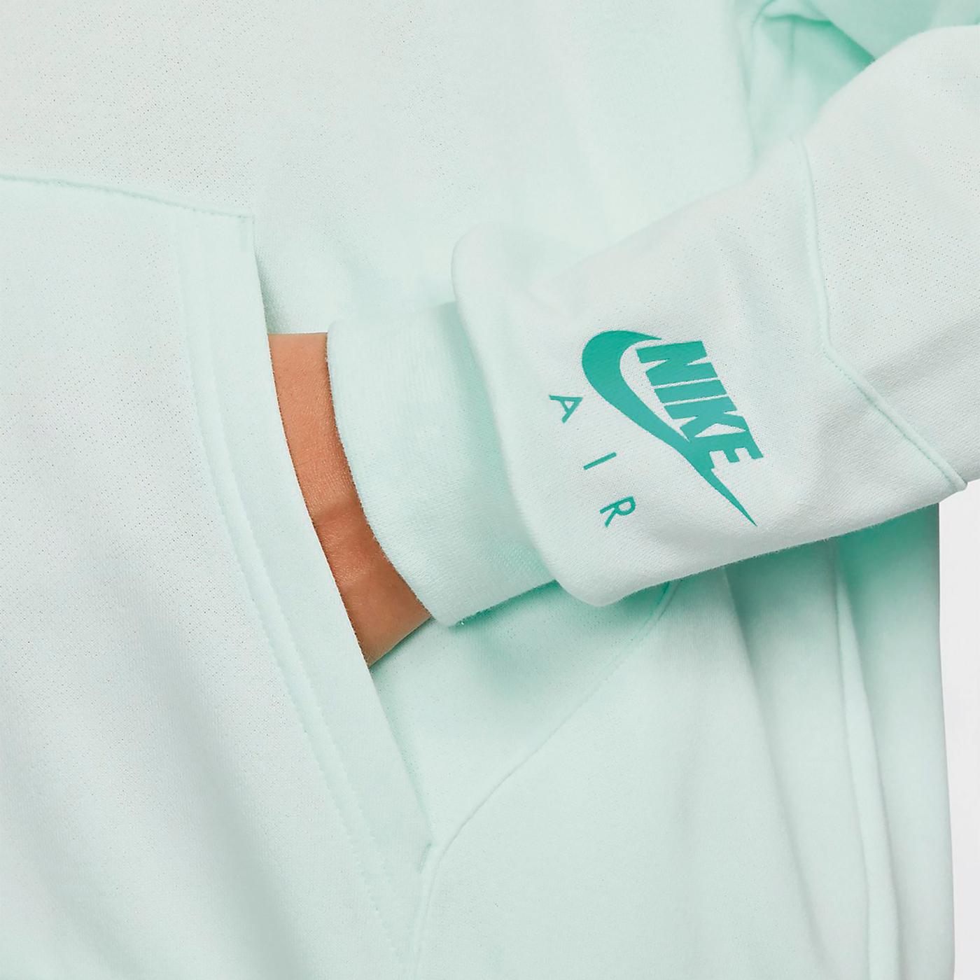 Nike Sportswear Air Kadın Yeşil Kapüşonlu Sweatshirt