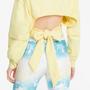 Puma Crystal G. Kadın Sarı Kapüşonlu Sweatshirt