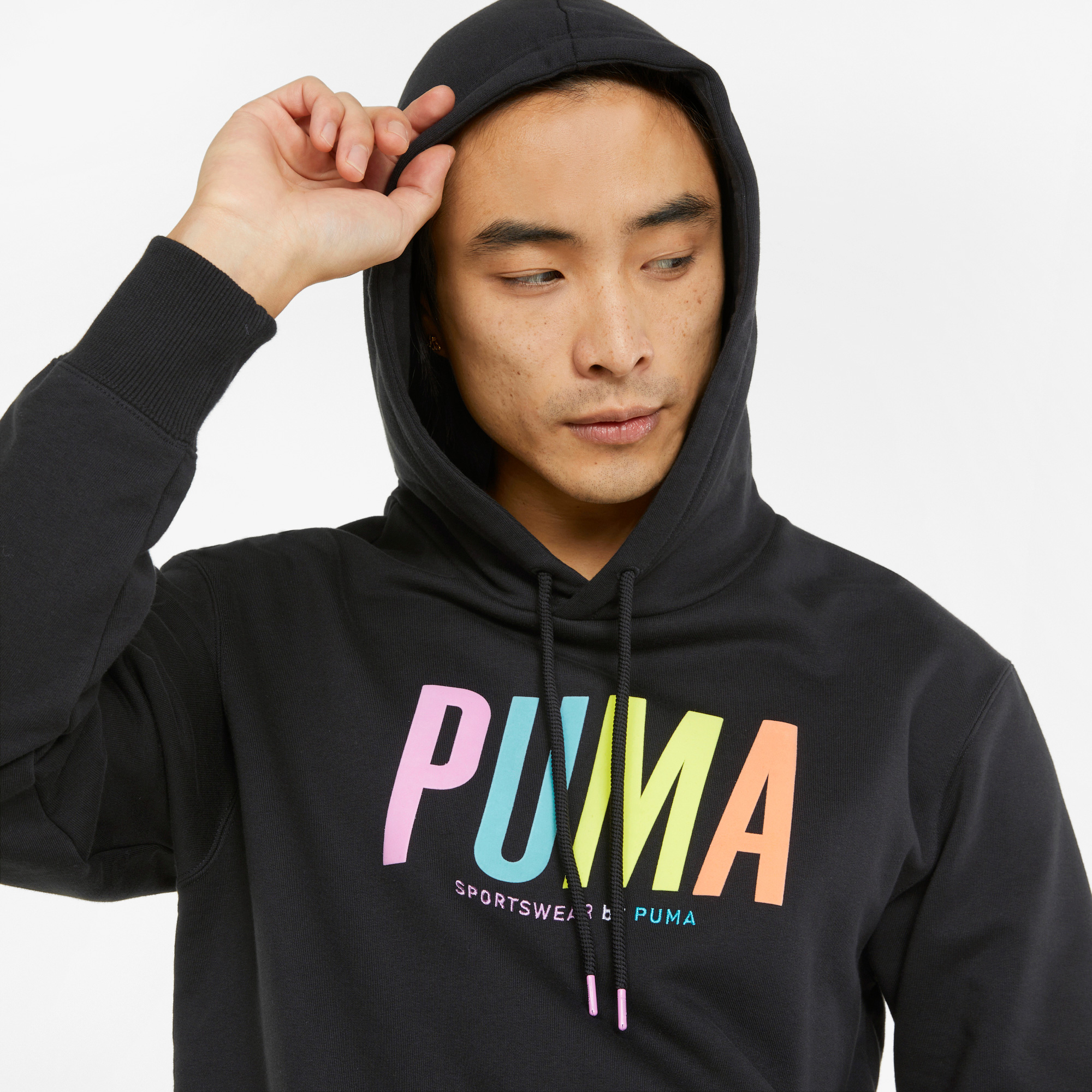 Puma Sportstyle Prime Erkek Siyah Kapüşonlu Sweatshirt